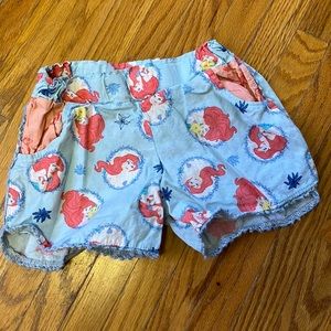 KPea little mermaid shorts